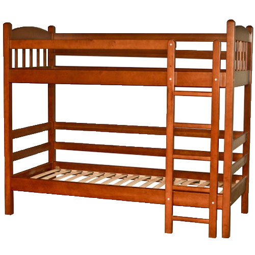 Двухярусная деревянная кровать Ласка-М