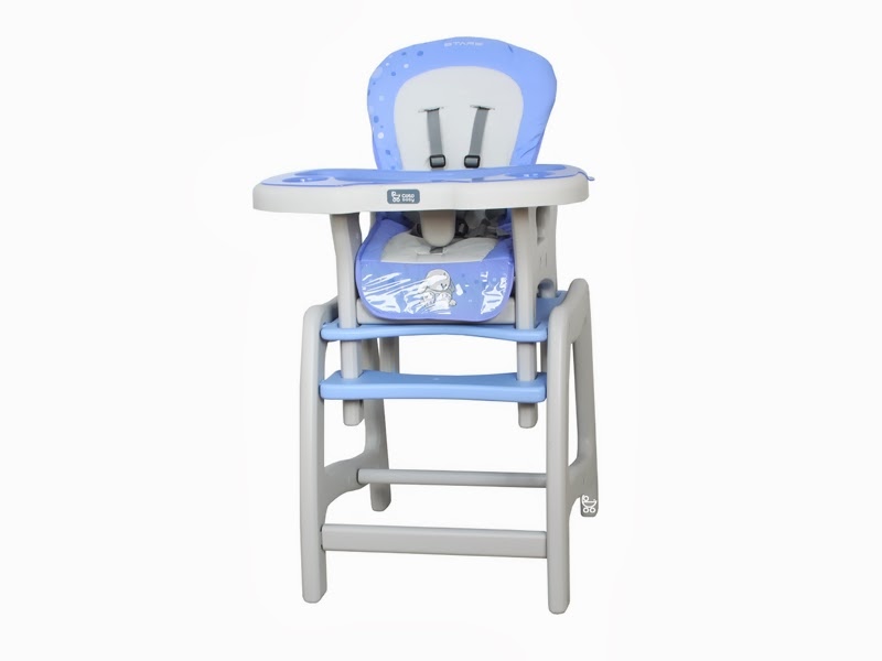 Детский стульчик-трансформер  Coto Baby Stars, голубой