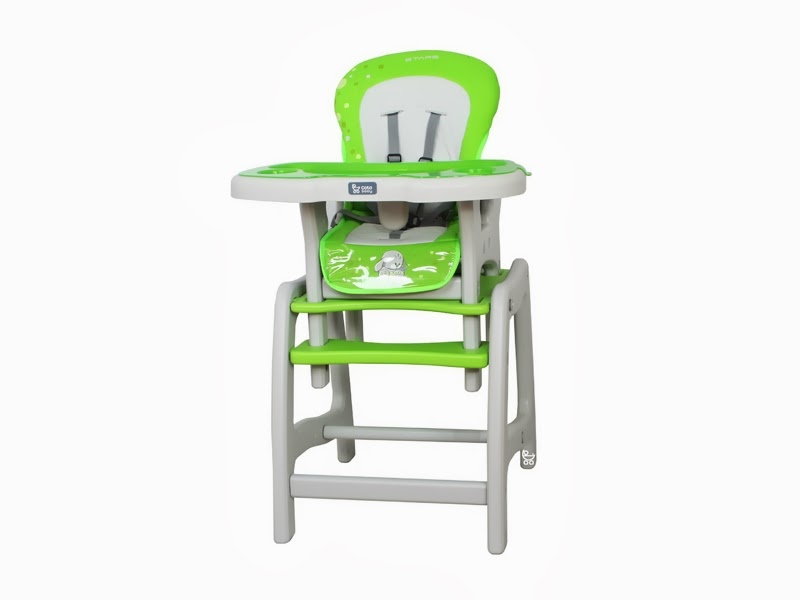 Детский стульчик-трансформер Coto Baby Stars, зеленый