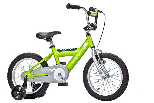 Двухколесный велосипед Pidapi 16" Alu зеленый