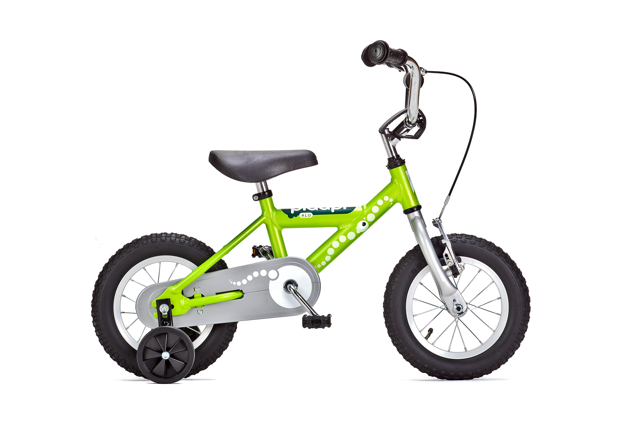 Двухколесный велосипед Pidapi 12" ST зеленый