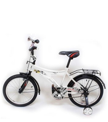 Двухколесный детский велосипед VELOX 12043-16 белый