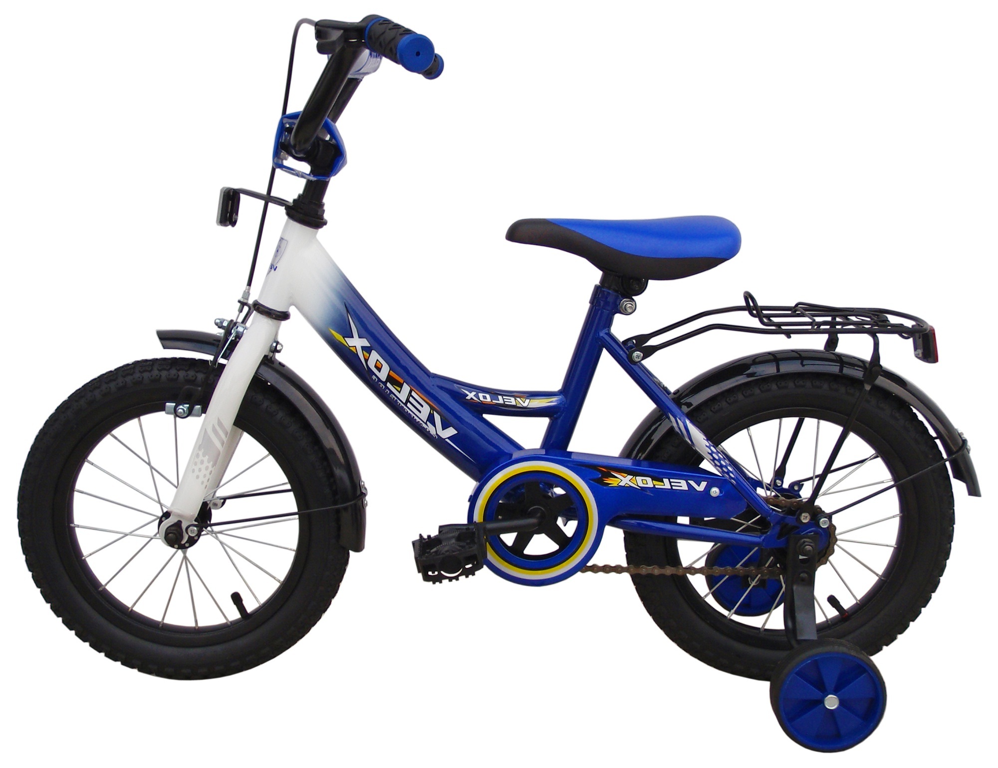 Двухколесный велосипед Velox 1601 голубой