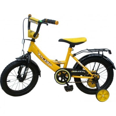 Двухколесный велосипед Velox 1401 желтый