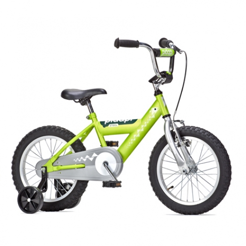 Двухколесный велосипед Pidapi 16" ST зеленый