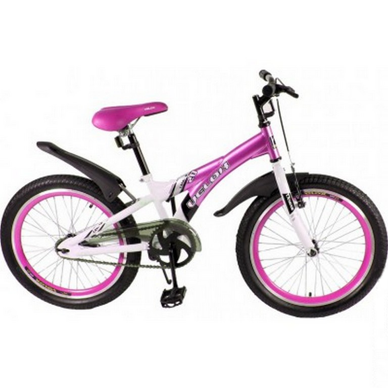 Детский двухколесный велосипед VELOX 2025 розовый